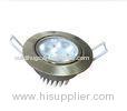 3w Warm White Indoor Recessed Led Ceiling Lights , Ac90-260v / 2700Lm