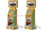 Multimedia Dust Proof Card Dispenser Kiosk Machine With Ticket Dispenser System