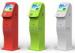 Multi Functional Card Dispenser Kiosk , Prepaid Card Kiosk White Or Red Color