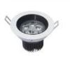 5w Ra 80 Energy Saving Recessed Led Ceiling Lights CE / Rohs , 90lm/W