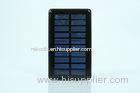 5000mah Black Solar USB Phone Charger With LED Light For Outdoor