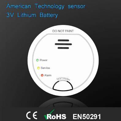 UL approved home security co detector