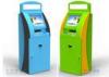 Free Standing LCD Dual Screen Retail Mall Kiosk Swipe Card Reader Kiosk