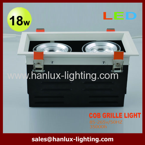 18W LED grille light