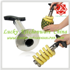 Stainless steel pineapple slicer