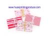 colorful stripe greeting cards