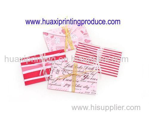 colorful stripe greeting cards
