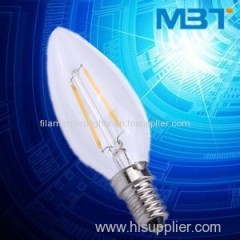 Led filament candle bulbs