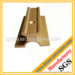 copper extrusion profile sections with holes