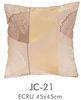 18 x 18 Dandelion Jacquard Pillow Cover Square Custom With Invisible Zipper