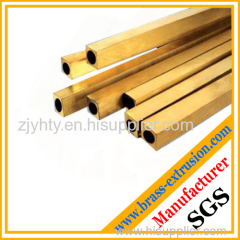 hollow brass square tube building material