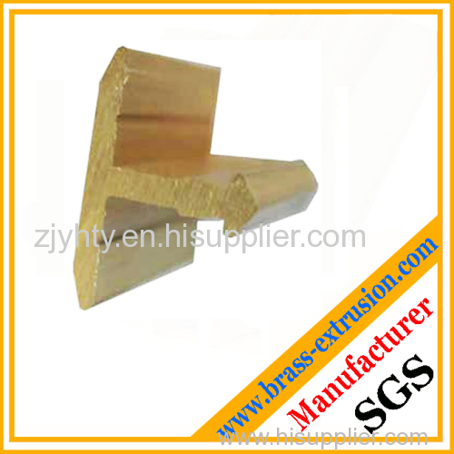 stairway floor brass extruion section copper extruion profile