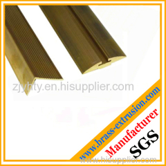 floor brass extruion profile section