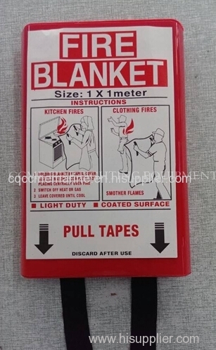 Fiberglass fire blanket fire safety equipment