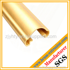 stairs handrail brass extrusion profile