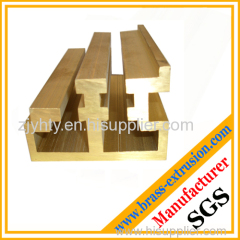 China manufacturer brass profiles for building material