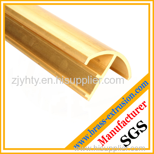 window door frame brass copper extrusion profile