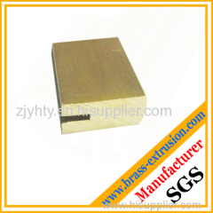 SGS good quality lock cylinder copper extrusion profile section