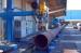 Blue Vertical Horizontal Welding Manipulator Column and Boom with Motor Drive