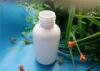 White Round 20ml PET Plastic Cosmetic Bottles For Lotion / Shampoo