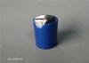 Blue Leakproof Liquid Soap Bottle Cap Plastic / Aluminum Press cap For Body Wash