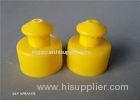 durable plastic PP Bottle cap 28 / 410 size with yellow color