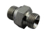 BSP male 60° seat/ BSP female pressure gauge connectors 2B-G