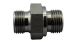 BSP male 60° seat/ BSP female pressure gauge connectors 2B-G