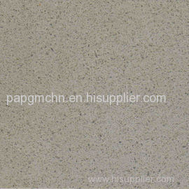 Solid Surface Grey Engineered Quartz Stone Flooring Tiles for kitchen