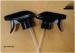 Black PP trigger sprayer double mist trigger sprayer 28 / 410 For hand sprayer