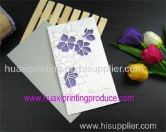 square and vividly flower greeting cards