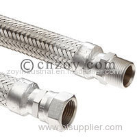 buy carbon steel NPT ends flexible hose work as flexible connectors for petroleum systems