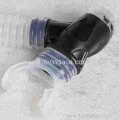 OEM rubber adult swimming snorkel diving snorkel