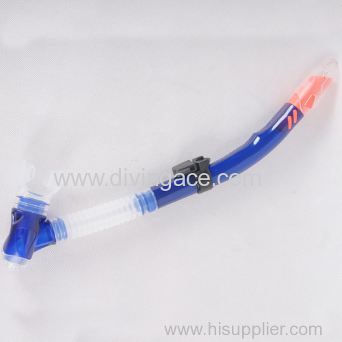 Professional semi-dry diving snorkel swimming equipment