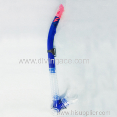 Professional semi-dry diving snorkel swimming equipment