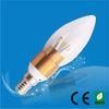 Eco friendly DIE CAST E14 LED Candle Light Bulbs 175LM for family