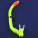 Green dry snorkel/scuba snorkel/diving snorkel