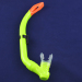 Green dry snorkel/scuba snorkel/diving snorkel