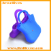 Colorful large silicone shopping bag