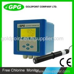 swimming pool/drinking water and tap water ph residual chlorine analyzer with 4-20mA output/chlorine sensor/chlorine