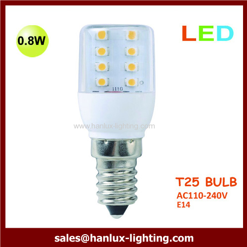 0.8W T25 bulb E14