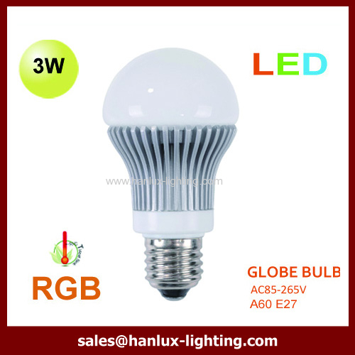 3W LED globe bulbs