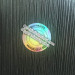 waterproof round hologram sticker