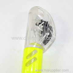 New yellow scuba snorkel diving tools