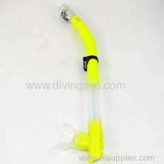 New yellow scuba snorkel diving tools