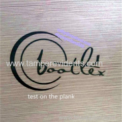 silkscreen printing label sticker logo