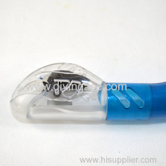 OEM fashionable rubber diving snorkel/swimming snorkel