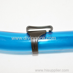 OEM fashionable rubber diving snorkel/swimming snorkel