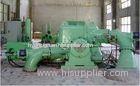 Horizontal Pelton Water Turbine Unit, 80 - 1000m Head Double Nozzles Pelton Hydro Turbine