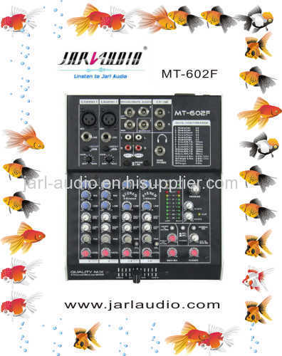 6 channel Professional Audio Mixer